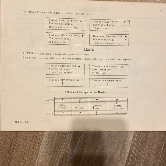 🎸✨ Vintage 1970 The Mel Bay Guitar Primer Book ✨🎸 - Picture 5 of 8